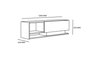 Hanah Home Damla Soporte para TV Blanco